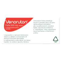 VENORUTON Forte 500mg 60 tabliet