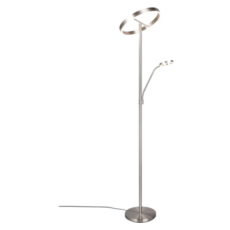 LED stojacia lampa v striebornej farbe (výška 180 cm) Willis – Trio