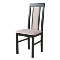 Sconto Jedálenská stolička NILA 2 čierna/béžová