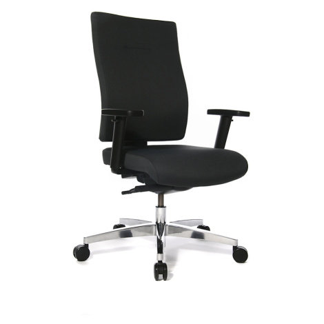 Topstar Kancelárska otočná stolička PROFI STAR 15, ergonomické operadlo, čierna