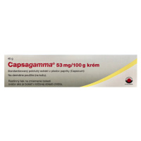 CAPSAGAMMA 53 mg/100 g krém 40 g