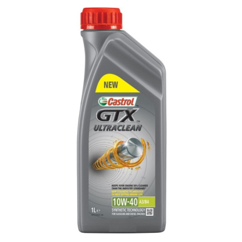 CASTROL Olej Castrol GTX Ultraclean 10W-40 1L 15A4CF