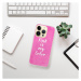 Odolné silikónové puzdro iSaprio - Pink is my color - iPhone 14 Pro