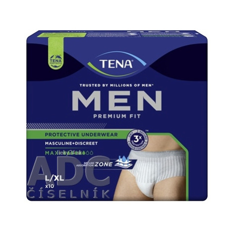 TENA Men Protective Underwear Maxi L/XL naťahovacie nohavičky 10 ks