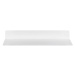 Biela kovová nástenná polica Actona Joliet, šírka 50 cm