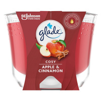 GLADE Vonná sviečka Cosy Apple & Cinnamon 224 g