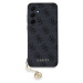 Guess 4G Charm Zadný Kryt pre Samsung Galaxy A35 5G Grey