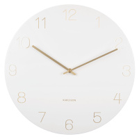 Nástenné hodiny Karlsson KA5762WH 40 cm