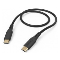 Hama 201576 kábel USB-C 2.0 typ C-C 1,5 m Flexible, silikónový, čierny