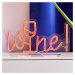 NEON VIBES LED Neónové svetlo s USB "Wine"