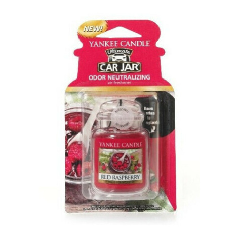 YANKEE CANDLE Luxusná visačka do auta Red Raspberry 1 ks