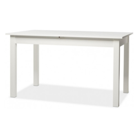 Rozkladací jedálenský stôl Coburg 137x80 cm, biely% Asko