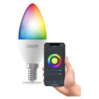 Calex Smart LED sviečka E14 B35 4,9W CCT RGB