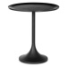 Besoa Small Visby, konferenčný stolík, 48 x 52,5 cm (Ø x V), kov, multiplexová doska, dubová dyh