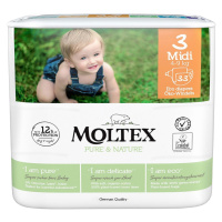 MOLTEX Pure & Nature Midi 4-9 kg, 33 ks