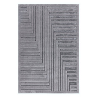 Antracitovosivý koberec 120x170 cm Valley – Asiatic Carpets