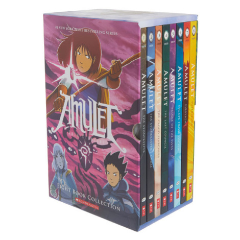 Scholastic US Amulet Box set 1-8 Graphix