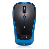 Myš bezdrôtová, Genius Traveler 9005BT, čierno-modrá, optická, 1200DPI