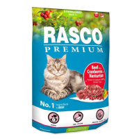 Krmivo Rasco Premium Sterilized hovädzie s brusnicou a kapucínkou 0,4kg