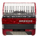 Hohner Bravo III 72 red (SilentKey)