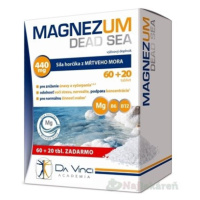 MAGNEZUM DEAD SEA - DA VINCI, tbl 60+20 zadarmo (80 ks)