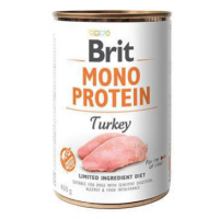 Brit Dog Kons Mono Protein Turkey 400g + Množstevná zľava zľava 15%