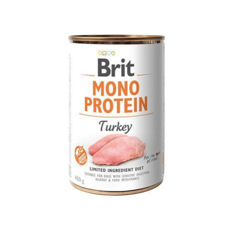 Brit Dog Kons Mono Protein Turkey 400g