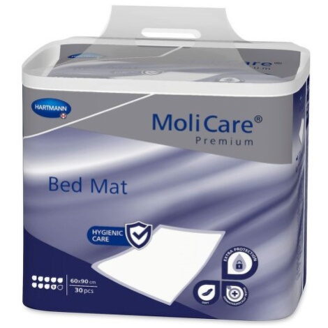 MOLICARE Premium bed mat 9 kvapiek 60 x 90 cm absorpčné podložky 30 kusov