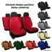 Poťahy pre NISSAN QASHQAI II (od 2014) Comfort (Alcantara)