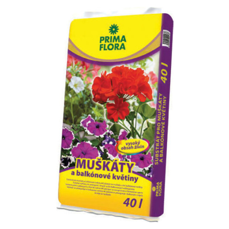 AGRO PRIMAFLORA Substrát pre muškáty 40 l