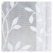 Biela žakarová záclona ZUZANNA 250x120 cm