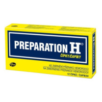 PREPARATION H čapíky na liečbu hemeroidov 12 ks