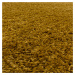 Kusový koberec Sydney Shaggy 3000 gold kruh Rozmery koberca: 200x200 kruh