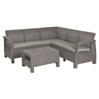 KETER /227845/ CORFU RELAX ZAHRADNY SET CAPPUCCINO