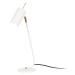 Biela stolnová lampa s kovovým tienidlom (výška 55 cm) Sivani – Opviq lights