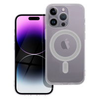 Plastové puzdro na Apple iPhone 14 Pro Clear Mag Camera Protection transparentné