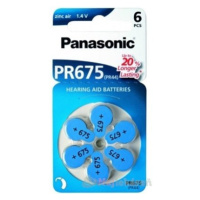 Panasonic PR675 batérie do načúvacích prístrojov 6ks
