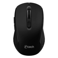 C-TECH myš Dual mode, bezdrôtová, 1600DPI, 6 tlačidiel, čierna, USB nano receiver