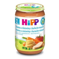 HIPP Menu bio zelenina a cestoviny s kuracím mäsom 12m+ 220 g