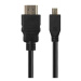 HDMI 2.0 high speed kábel A vidlica – D vidlica 1,5m