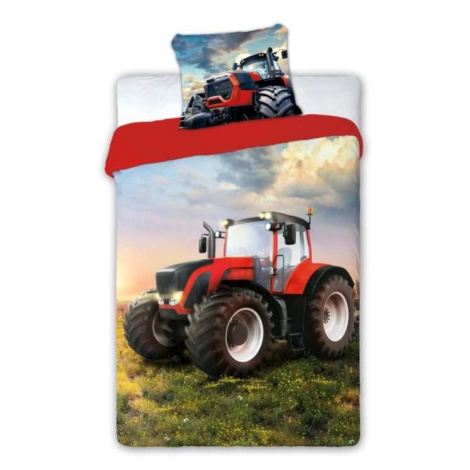 Bavlnená posteľná bielizeň Turbo Tractor 004 - 140x200 cm