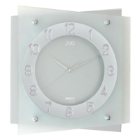 Nástenné hodiny JVD NS29104.1 strieborná 33cm