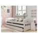 Benlemi Jednolôžková posteľ CLASSIC do detskej izby Zvoľte rozmer: 80x180 cm, Zvoľte matrac: Pen
