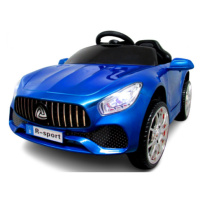 mamido  Elektrické autíčko Cabrio B3 v lesklej modrej farbe