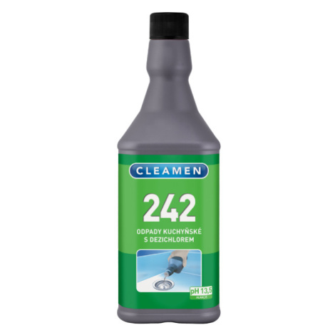 CLEAMEN 242 - Čistič na kuchynské odpady s dezichlórom 1 l