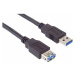 PremiumCord USB female predlžovací kábel na USB male 0,5 m