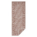 Kusový koberec Twin-Wendeteppiche 103114 terra creme – na ven i na doma - 80x250 cm NORTHRUGS - 