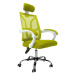 Kancelárska stolička Scorpio zelená
