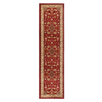 Červený behúň 66x300 cm Sherborne - Flair Rugs