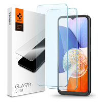 Spigen Glass tR Slim 2 Pack ochranné sklo pre Samsung Galaxy A14 5G/A14 LTE